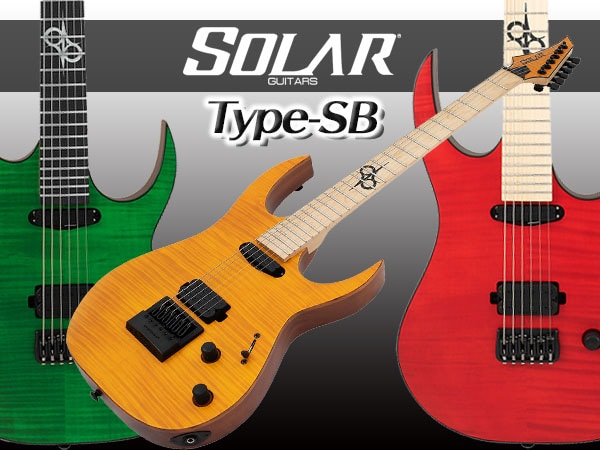 From SOLAR GUITARS, 3 new dinky-shaped products are now available!