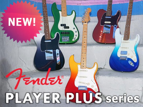 【新製品】Fender _ Player Plusシリーズ登場！｜サウンドハウス