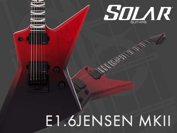 Patrik Jensen (THE HAUNTED) signature model from SOLAR GUITARS!