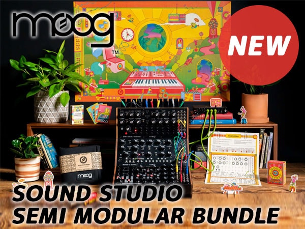 MOOG / SOUND STUDIO SEMI MODULAR BUNDLEが新発売!!