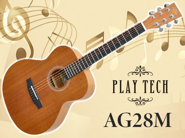 PLAYTECHからミニアコースティックギター登場！
