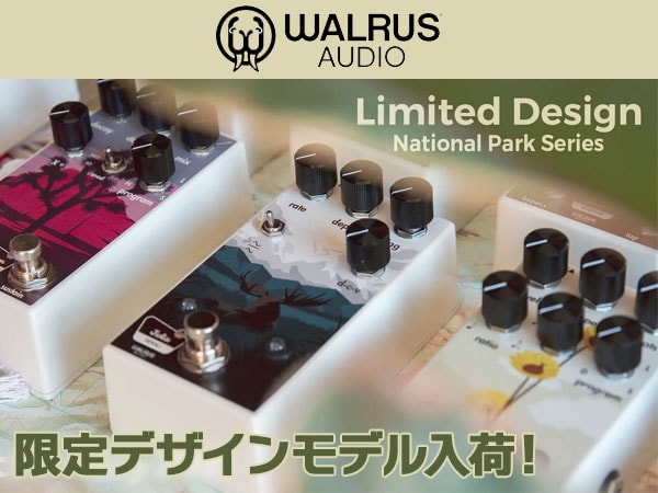 Walrus Audioの限定デザインモデル入荷！