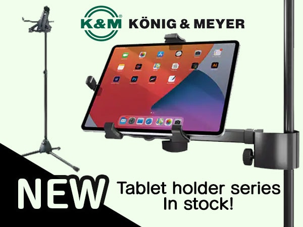 K&M new tablet holder series is in stock!