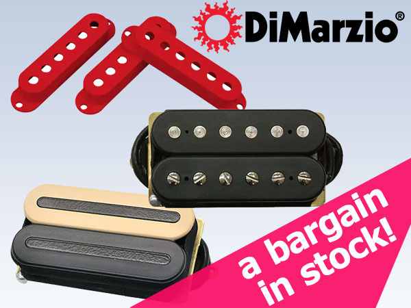 DIMARZIO products for a bargain in stock!