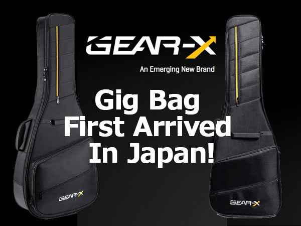 Gear X Gig Bag First Arrived In Japan!