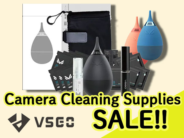VSGO's camera cleaning supplies are marked down!