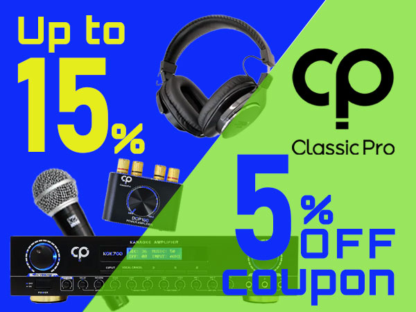 [Up to 15% reduction] CLASSIC PRO 5% OFF coupon ministry