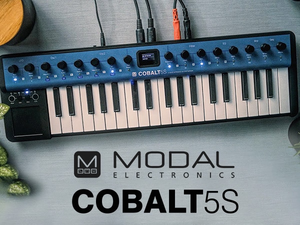 MODAL, the new synthesizer “COBALT 5S” , arrived!