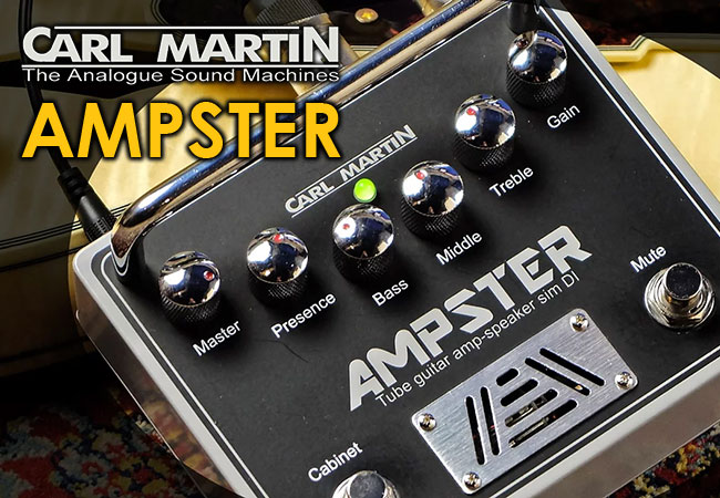 Carl Martin's new cabinet simulator 