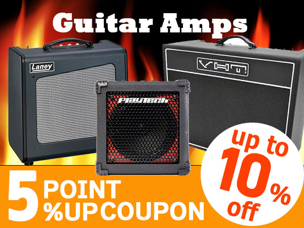 [Up to 10% Discount] Coupon to Earn 5% More Points Out of Guitar Amps!