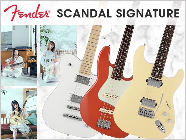 SCANDAL新シグネチャーモデル取り扱い開始！