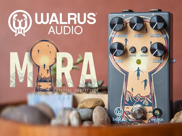 New Mira Optical Compressor from Walrus Audio!