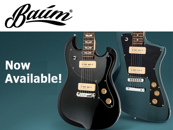Baum Guitars, a guitar brand from Denmark, now available!