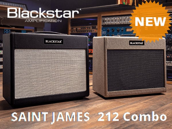 BLACKSTAR「St. James」シリーズに12x2 コンボ・タイプが新登場！