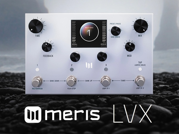 High-end delay machine LVX from Meris!