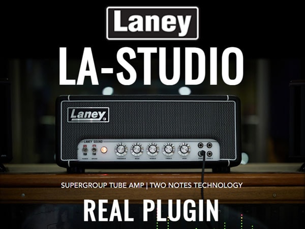 Laney's LA-STUDIO guitar amp head is in stock!