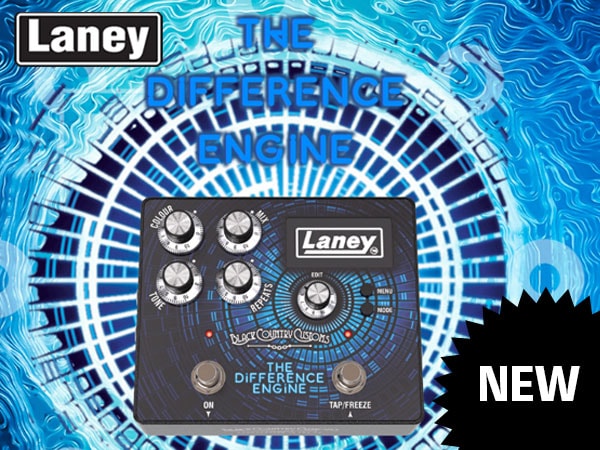 Laneyよりステレオディレイ「The Difference Engine」登場！