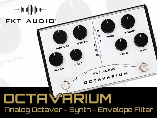 FKT AUDIO multifunctional bass pedal 'Octavarium' is now available!