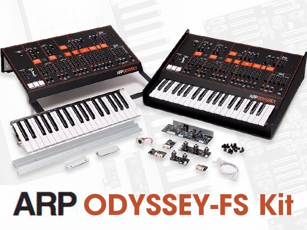 [Limited Quantity] Legendary synthesizer assembly kit ARP ODYSSEY-FS Kit is now on sale!