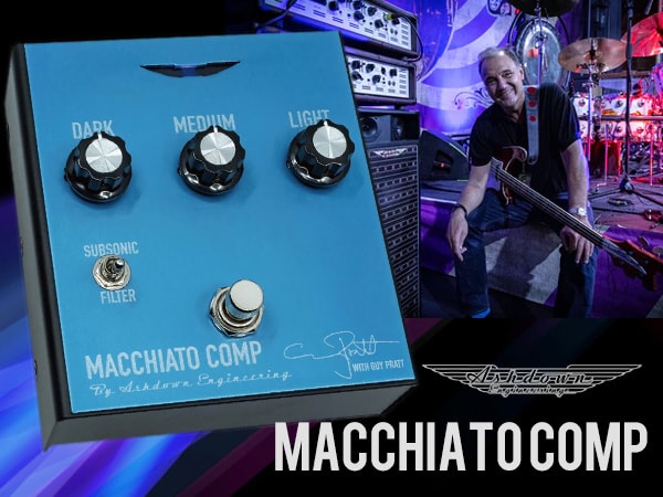 ASHDOWN New Bass Compressor "MACCHIATO COMP" !
