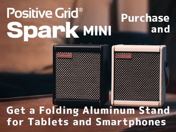 [Limited quantities] Positive Grid Spark MINI comes with a phone stand by purchasing!