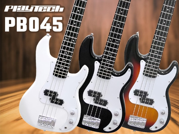 New short-scale electric bass "PB045" from PLAYTECH