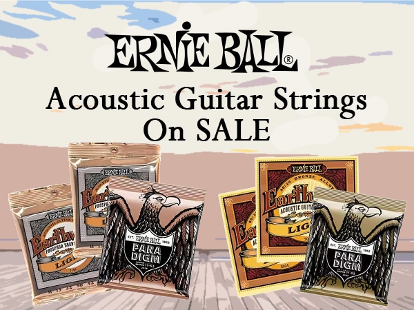 ERNIE BALL Acoustic Guitar Strings are on sale for a great price!