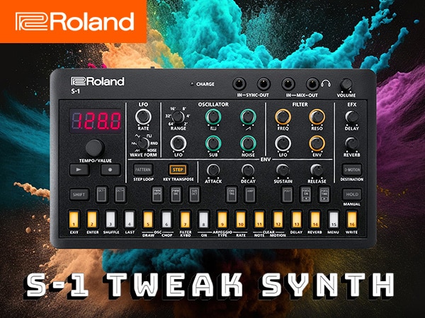 ROLAND has released a new model in their AIRA Compact series called the S-1