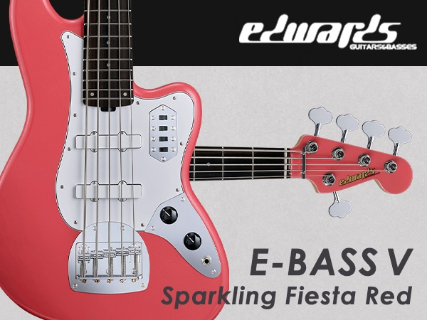 EDWARDS presents "E-BASS V" modeled by Tetsuya of L'Arc~en~Ciel!