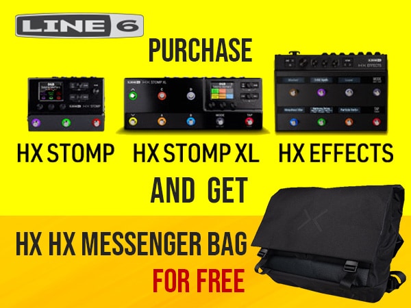 Line 6 キャリングバッグ プレゼント・キャンペーン実施中！