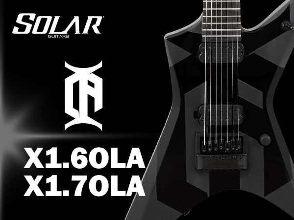 Introducing a new SOLAR GUITARS model featuring the logo of founder Ola Englund engraved on it!