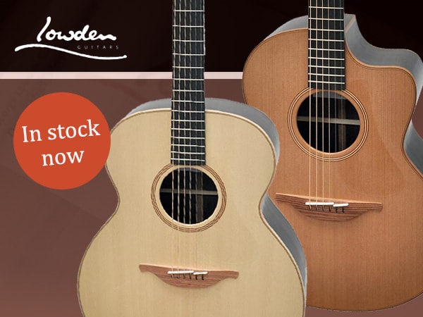 From Ireland! Acoustic guitars "Lowden Guitars" are  in stock!