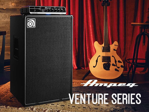 AMPEGよりベースアンプの新製品「VENTUREシリーズ」登場！