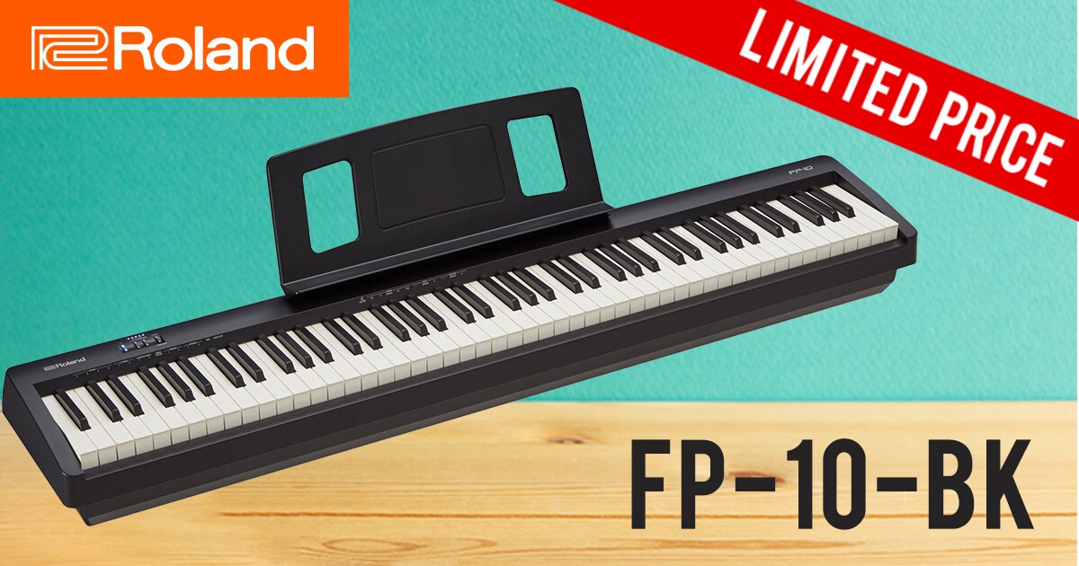 ROLANDの人気電子ピアノ「FP-10-BK」限定特価！｜サウンドハウス