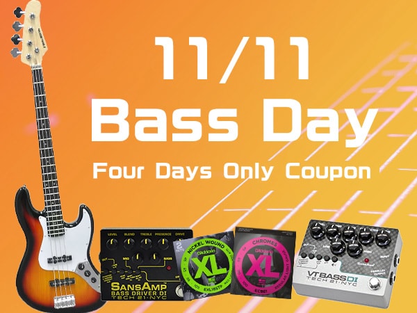 [11/11 Bass Day] 5% off and 10% up in point coupons for bass and related products are distributed!