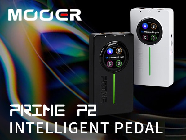 New "Prime P2" multi-effects pedal from Mooer!