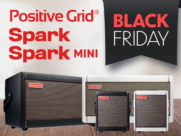 Positive Grid「Spark & Spark MINI」ブラックフライデーセール！