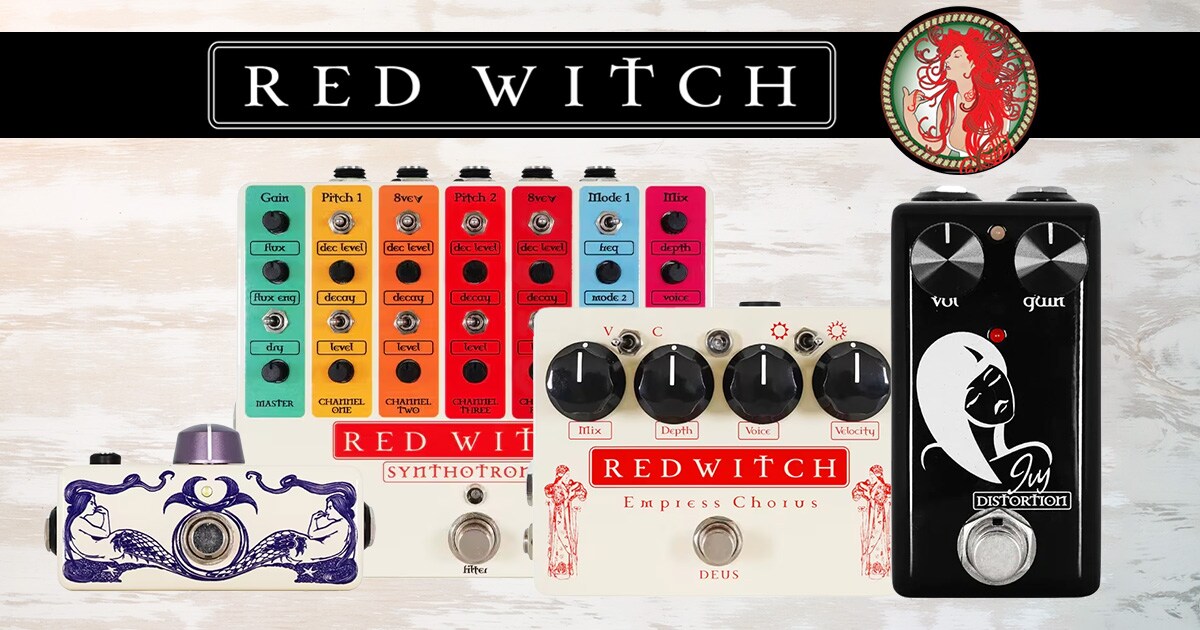 エフェクターブランド「Red Witch Pedals」取扱開始!|サウンドハウス エフェクターブランド「Red Witch Pedals」取扱開始!|サウンドハウス