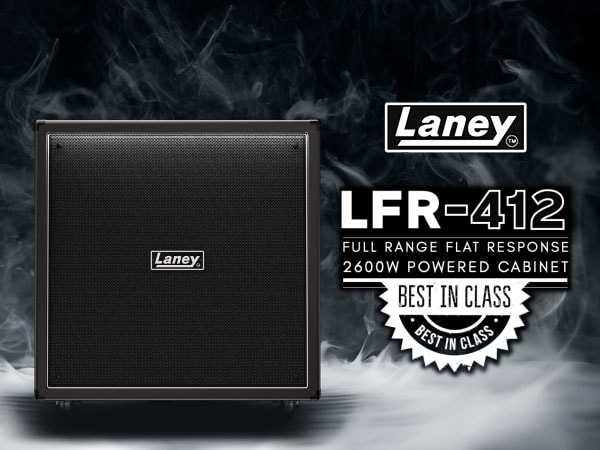 Laneyより新型ギターキャビネット「LFR-412」新登場！