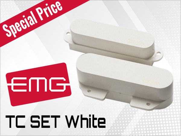 EMG's "TC SET White" pickups at a special price for a limited time only!