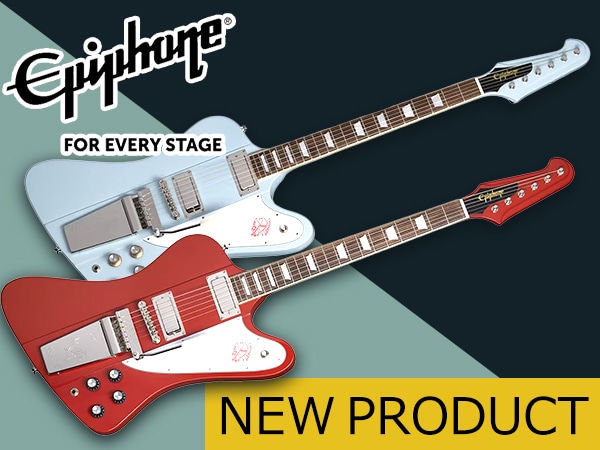 EPIPHONEより新製品「1963 Firebird V; Maestro Vibrola」がリリース！