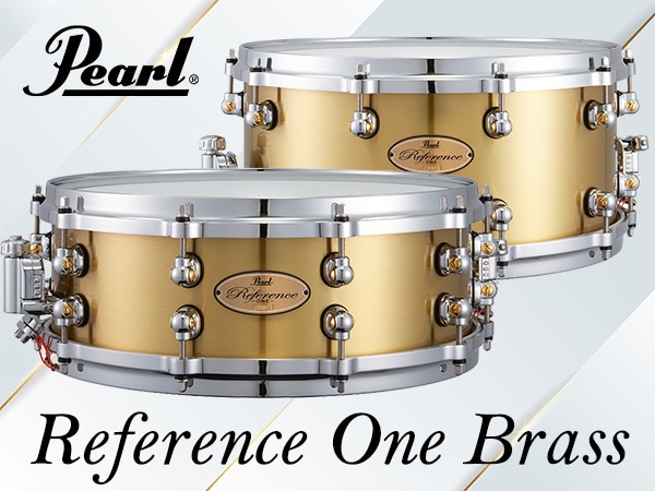 Pearl RF1B1450 Reference One Brass Snare Drums 14x5 2024 5