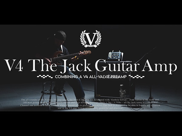Victory Amps "V4 Jack Power Amp TN-HP" performance video by Tomoya Nishio is now available!