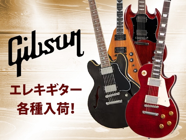 Gibsonエレキギター各種入荷！