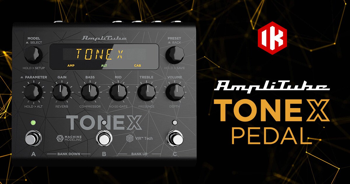 IK MULTIMEDIAマルチエフェクター「TONEX Pedal」値下げキャンペーン