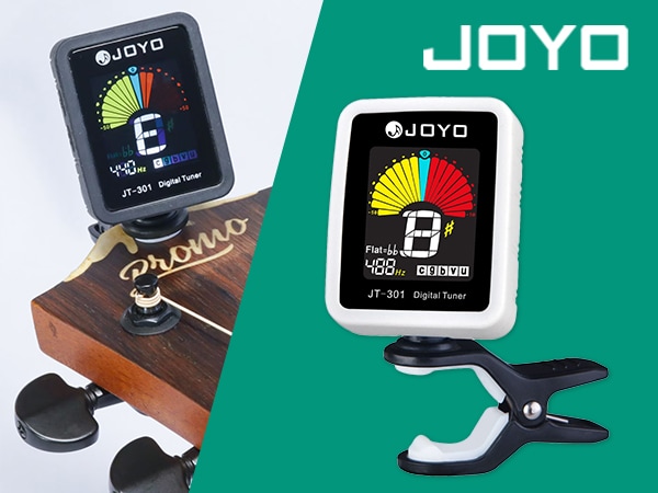 JOYO introduces the new color display tuner JT-301!