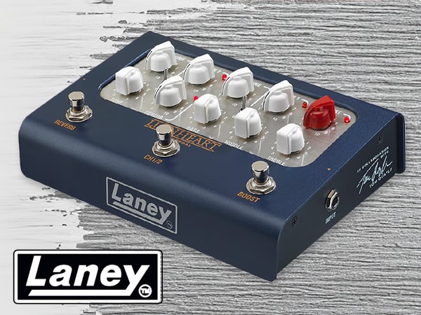 LaneyよりTom Quayleコラボ・ペダル型プリアンプ入荷！