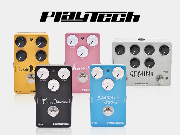 PLAYTECH guitar effects pedals in stock!