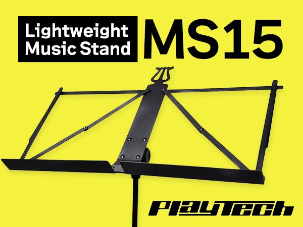 Special Sale on the Popular Lightweight Music Stand "MS15" from PLAYTECH !