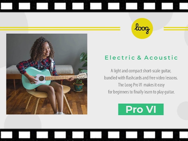 Introducing Loog's Electric and Acoustic Guitar 